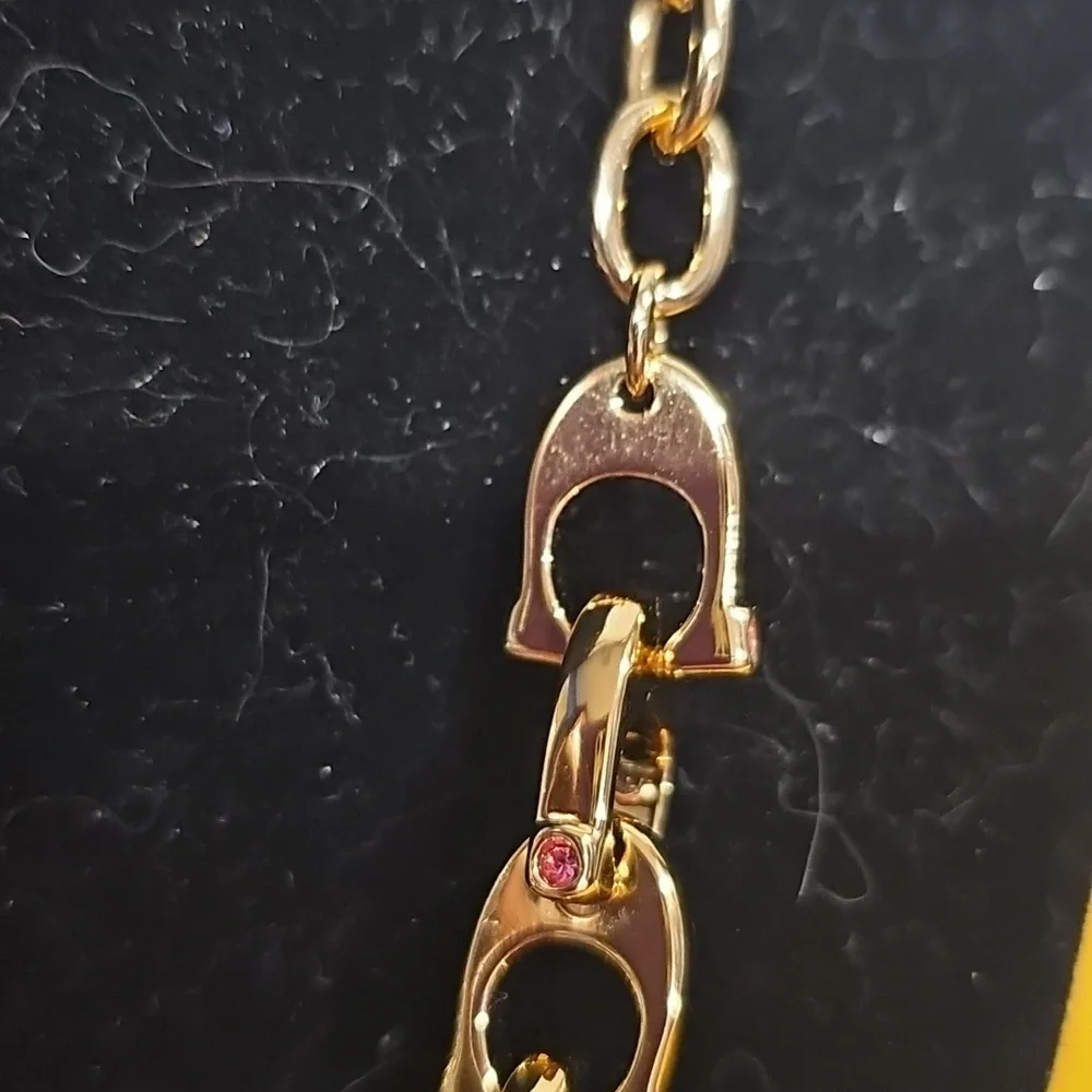 Coach Chunky Signature Necklace NIB/NWT